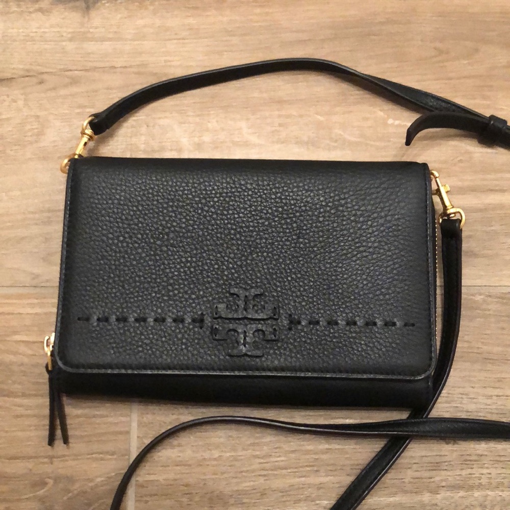 Black Tory Burch McGraw Crossbody